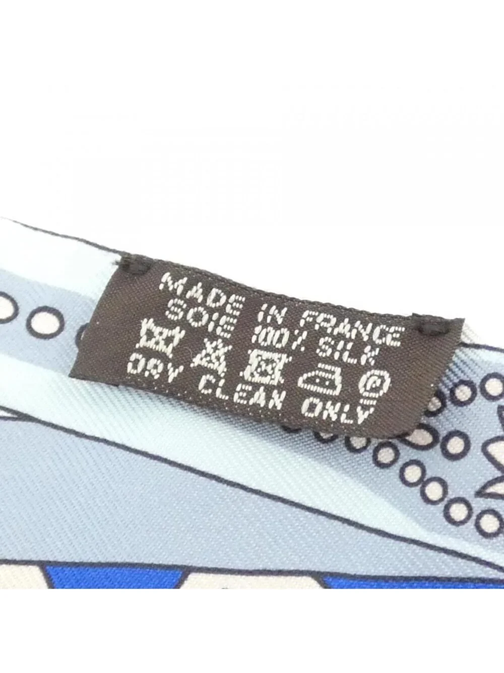 Hermes Twilly Scarf Gray
